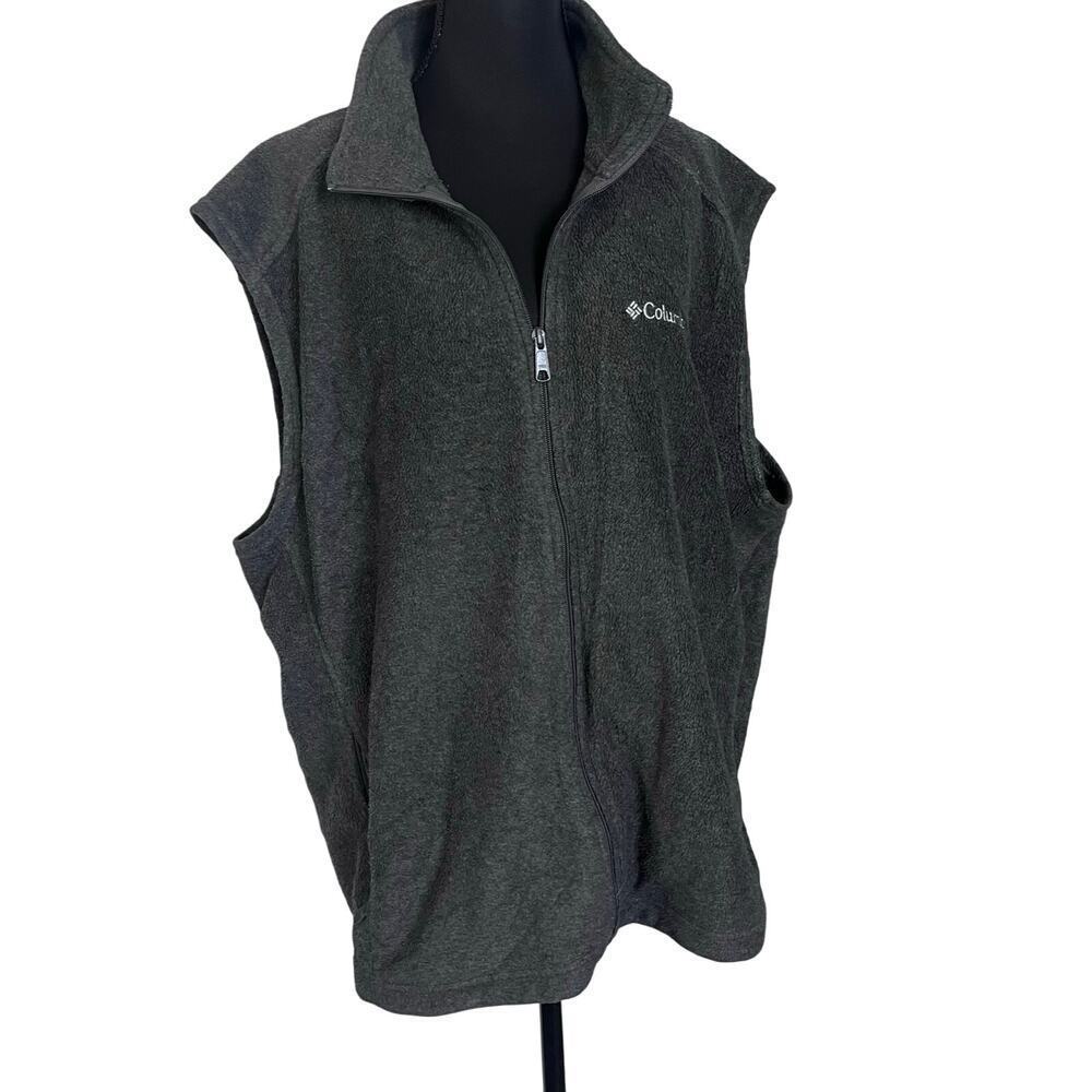 Columbia Vest-Gray with Tag logo-Size Size XL